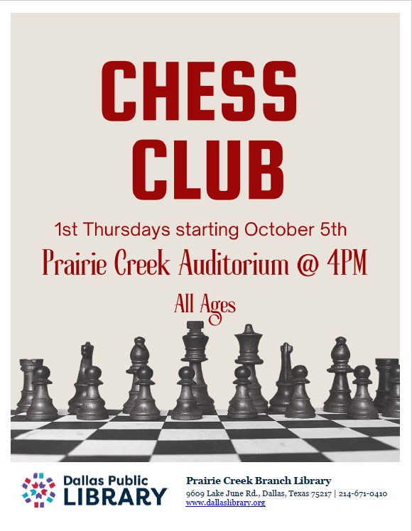 Prairie Creek Chess Club