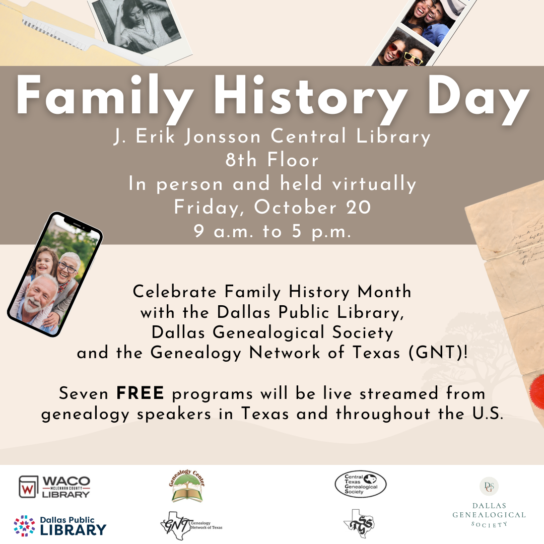 Family photos & Family History Day info