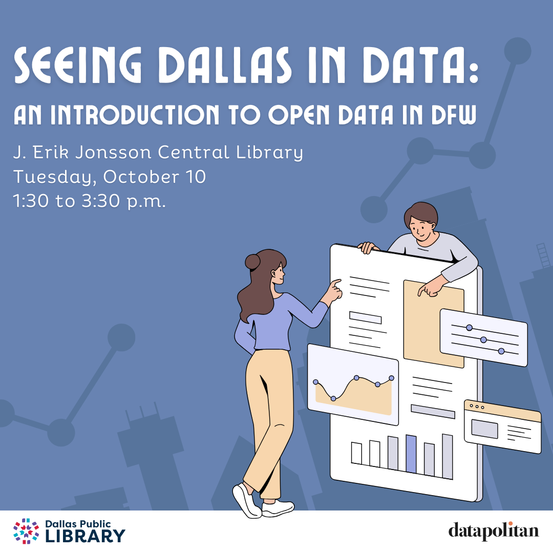 Seeing Dallas in Data Cover Graphic