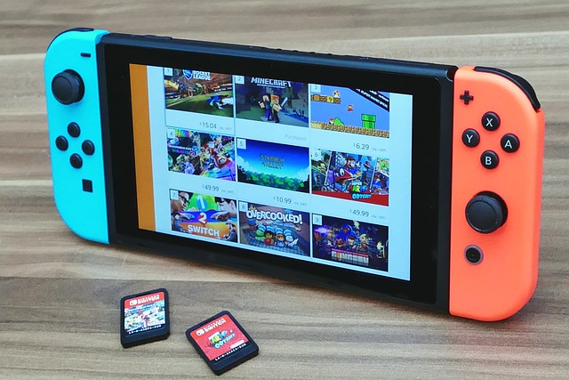 Switch Console with 2 Games