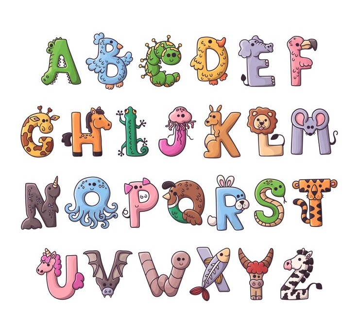 alphabet animals