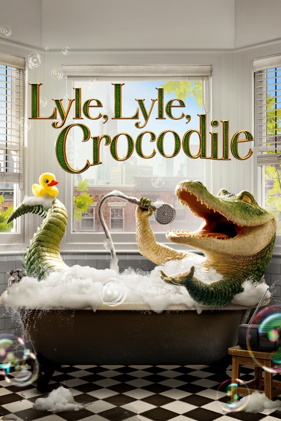 lyle lyle croc movie poster