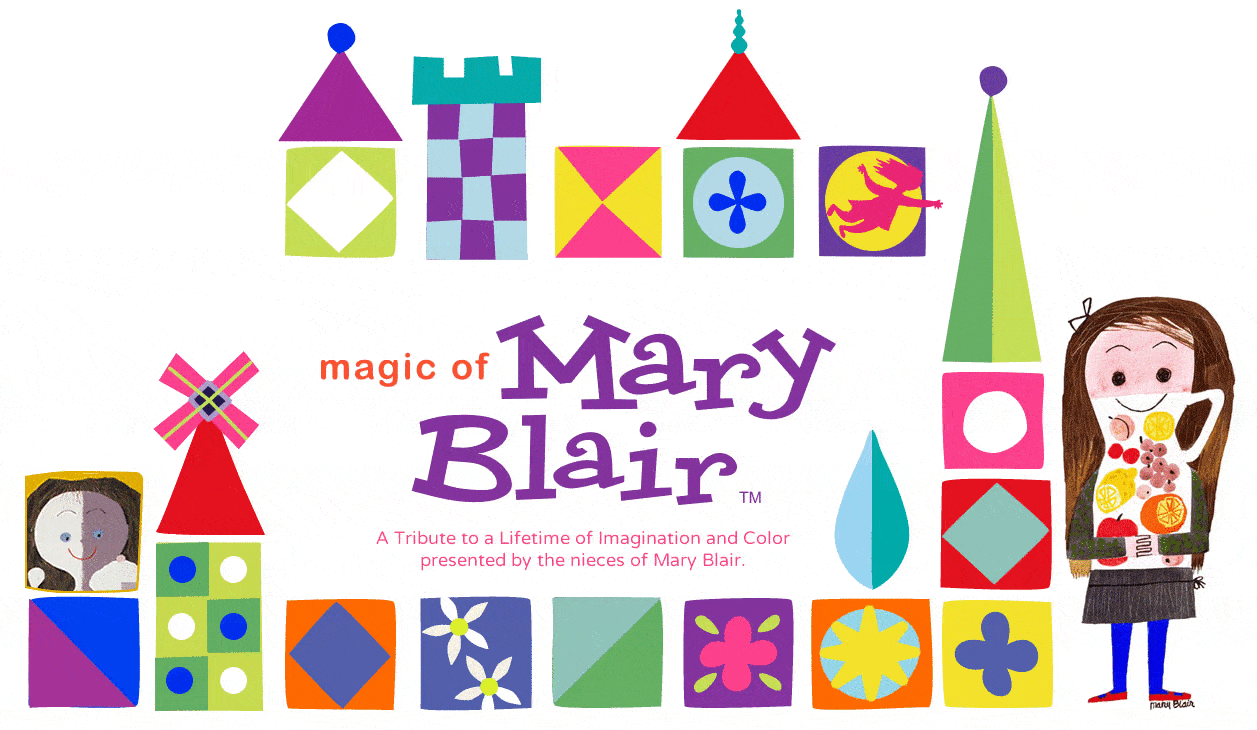 mary blair castle and colors