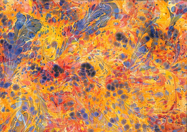 Example of Marbled Paper