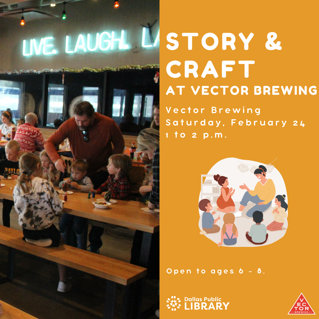 Story and Craft at Vector Brewing Cover Graphic