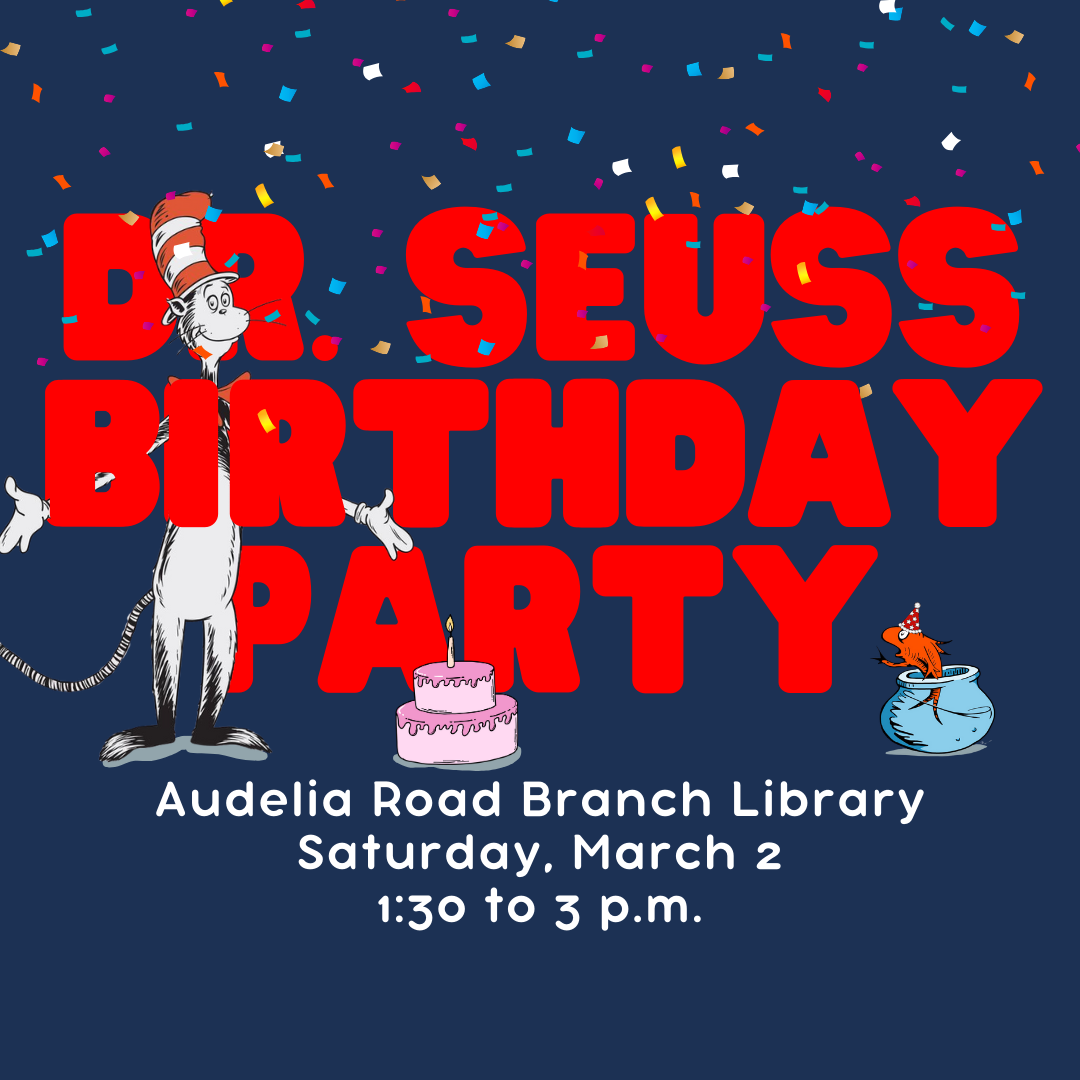 Dr. Seuss Birthday Party Cover Graphic