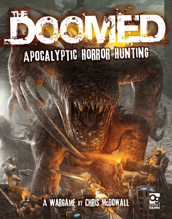 cover of rulebook for The Doomed