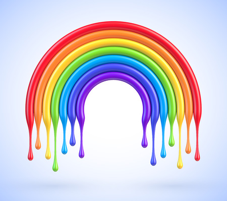 rainbow slime arch