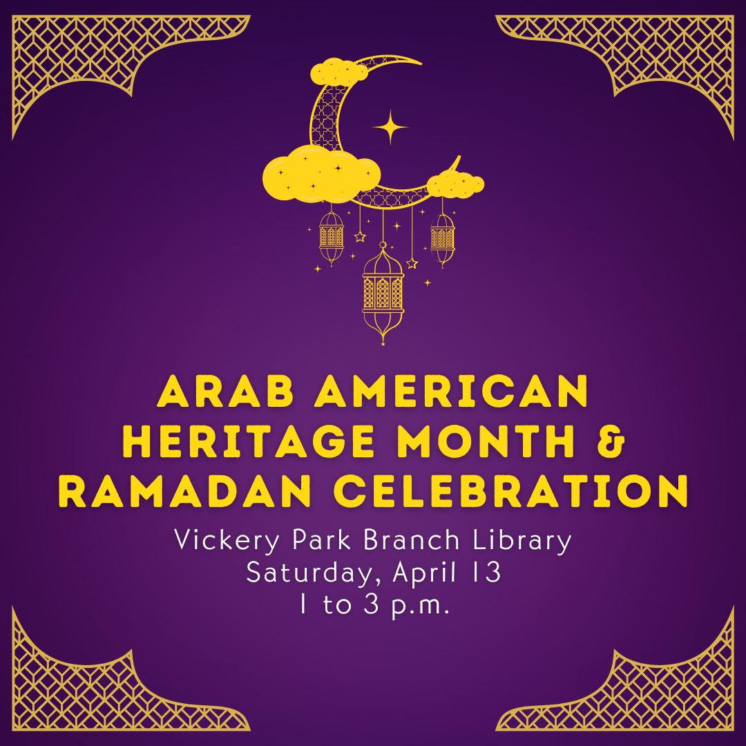 Arab American Heritage Month and Ramadan Celebration Cover Graphic