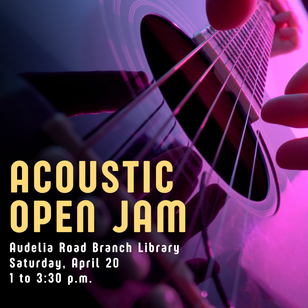 Acoustic Open Jam Cover Graphic