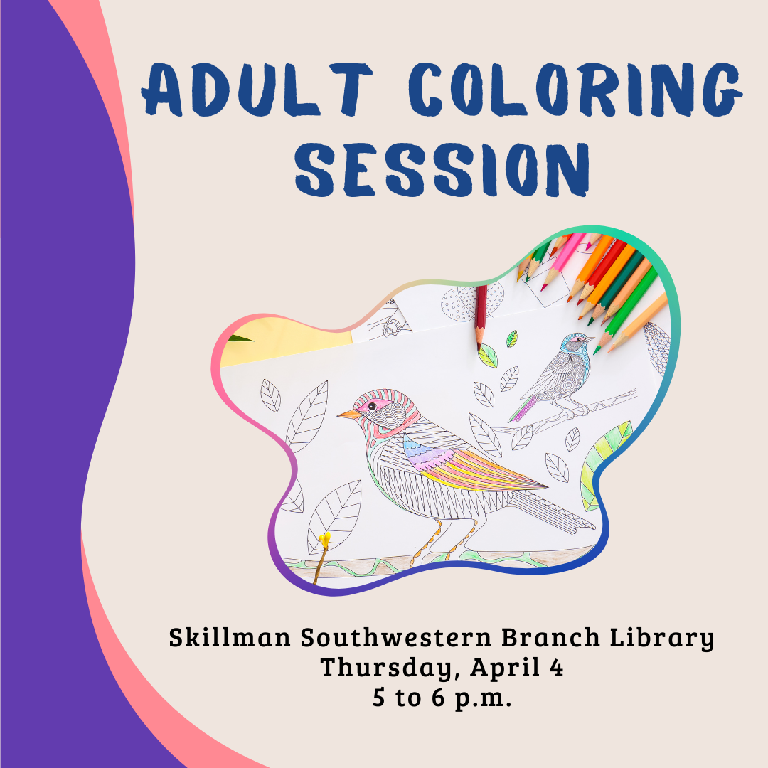 Adult Coloring Session Cover Graphic