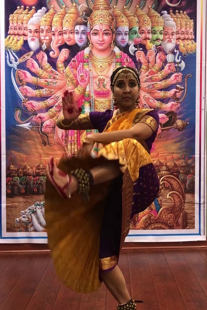 Bharatanatyam Indian Dancer