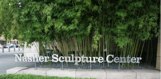 Photo of a Nasher Sculpture Center sign