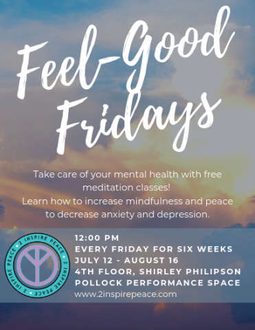 Feel-Good Fridays flyer