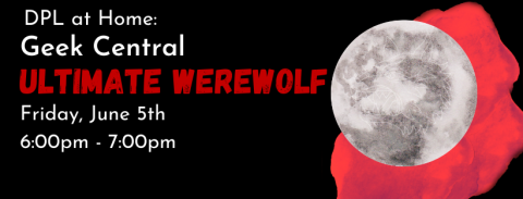 Geek Central Program Ultimate Werewolf Night