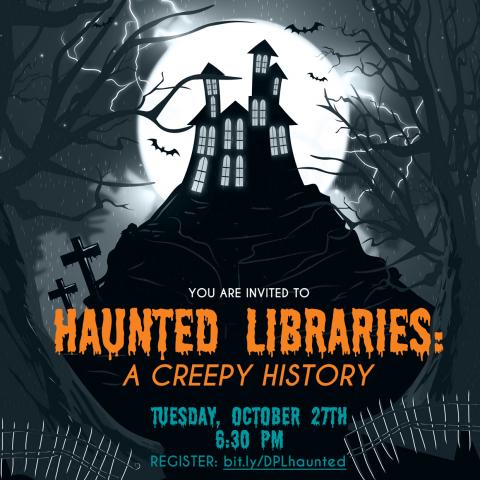 Haunted Libraries graphic