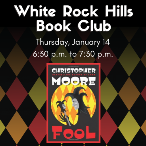 White Rock Hills Book Club Cover Graphic