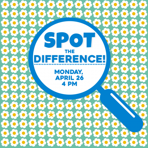 Spot the Difference graphic