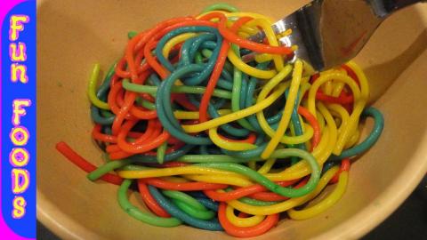 Rainbow Spaghetti