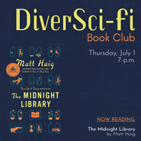 DiverSci-Fi Book Club Cover Graphic