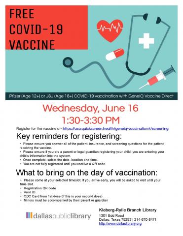 Vaccine Flyer