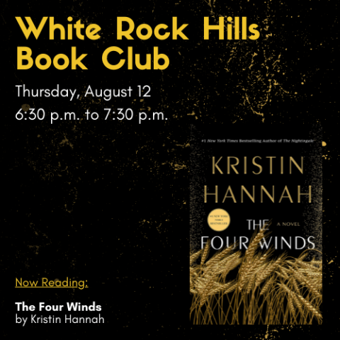 White Rock Hills Book Club Cover Graphic