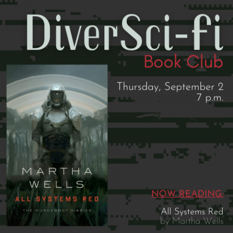 DiverSci-Fi Book Club Cover Graphic