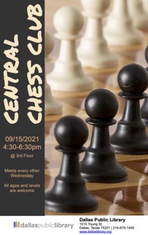 Central Chess Club Flyer