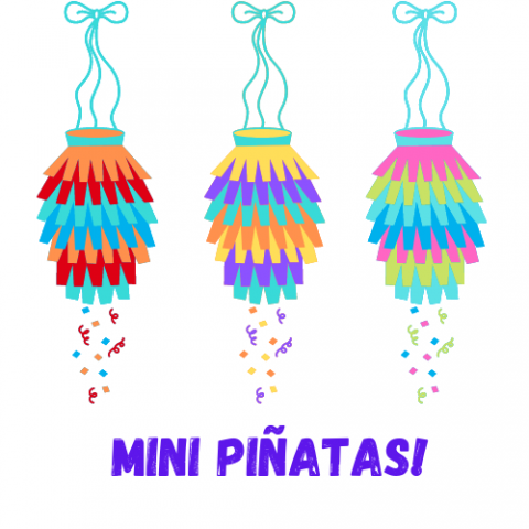 cartoon piñatas