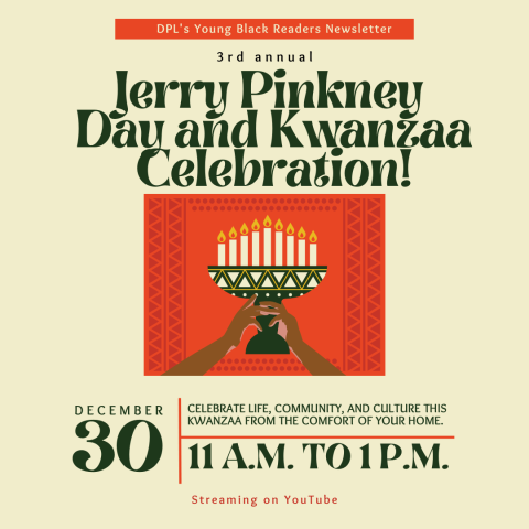 Jerry Pinkney Day and Kwanzaa Celebration!