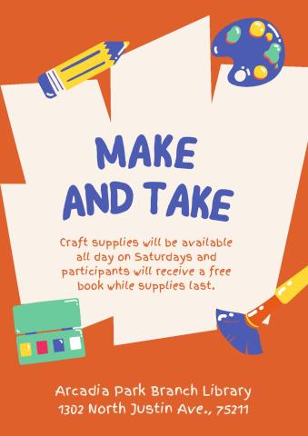 Make and Take Flyer