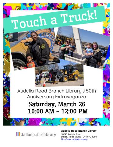 Touch a Truck Anniversary Celebration