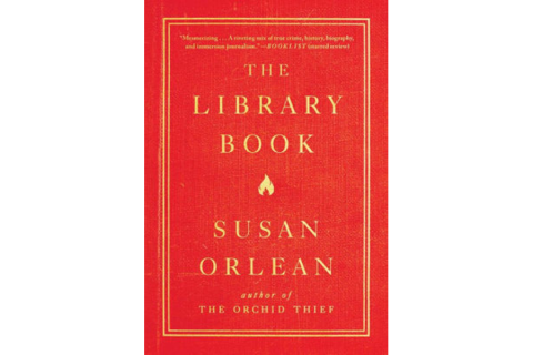 Book Cover of The Library Book by Susan Orlean