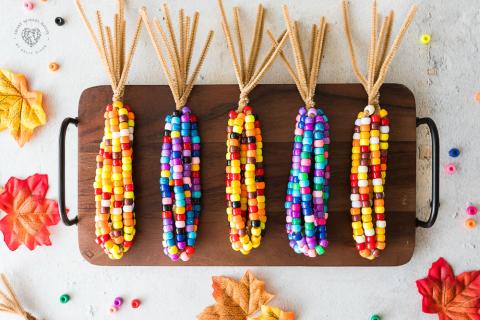 Beaded Corn! Corn that is Beaded! (not actually corn (actually beads))