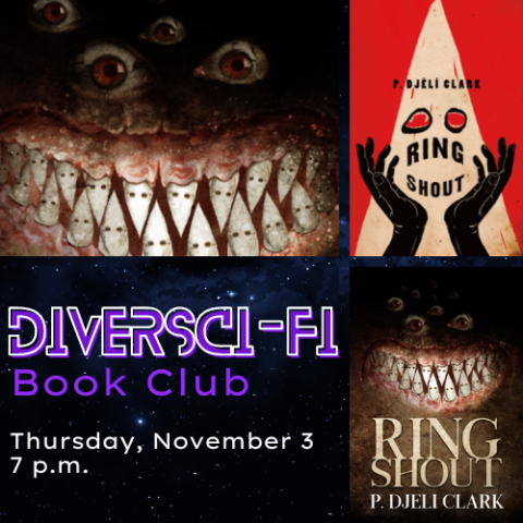 DiverSci-Fi Book Club Cover Graphic