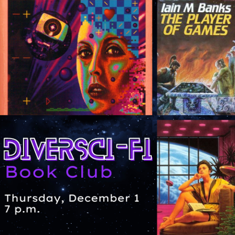 DiverSci-Fi Book Club Cover Graphic