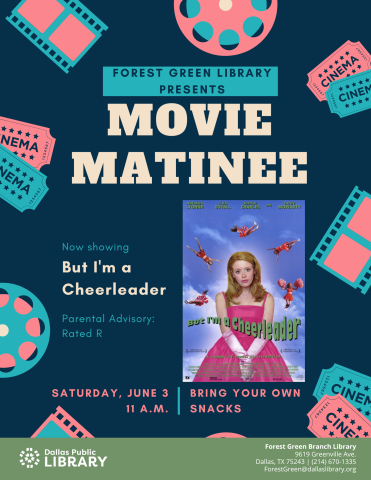 Movie Matinee: But I'm a Cheerleader Flyer