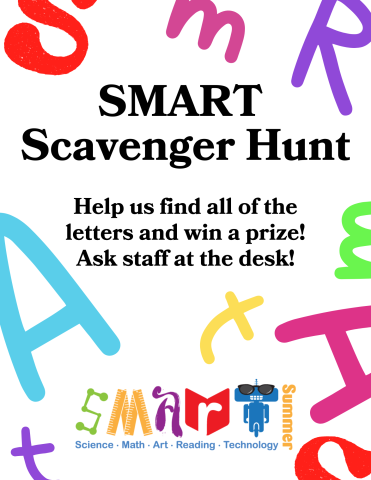 SMART scavenger hunt poster