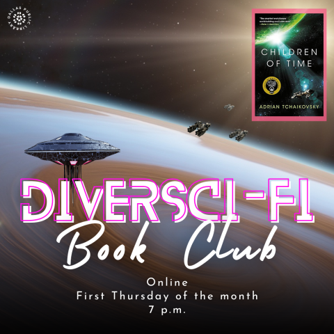 DiverSci-Fi Book Club Cover Graphic