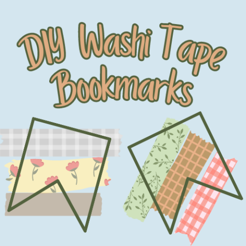 washi tape bookmarks