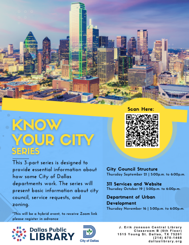 Know Your City Flyer
