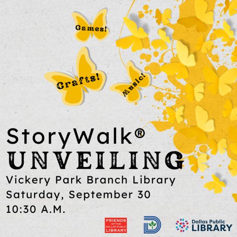 StoryWalk Unveiling Cover Graphic