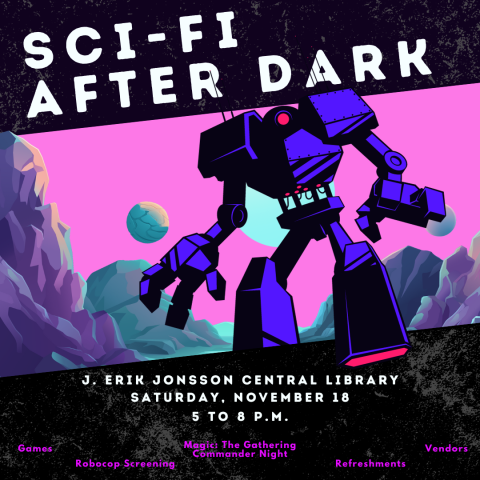 Sci-Fi After Dark Cover Graphic