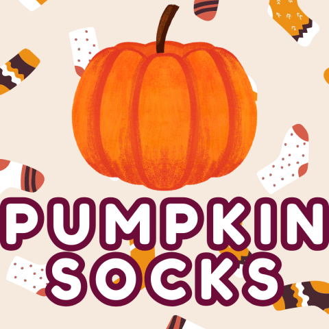 Pumpkin Socks Cover Graphic