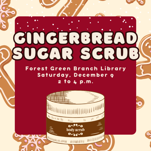 Gingerbread Sugar Scrub Cover Graphic