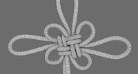 white chinese knot