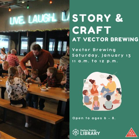 Story and Craft Vector Brewing Cover Graphic