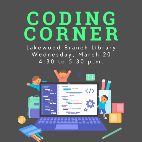 Coding Corner Cover Graphic