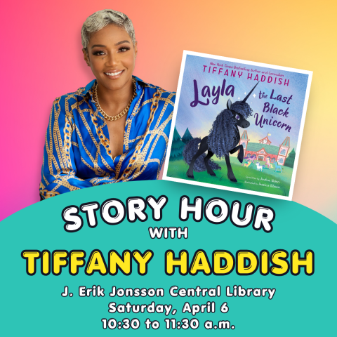 Story Hour with Tiffany Haddish Cover Graphic