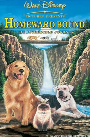 movie poster with animals
